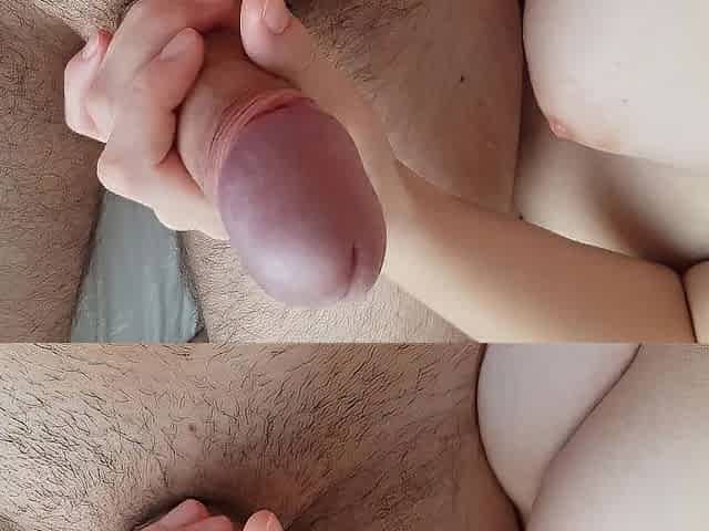 Hawt Teen Ruined Tugjob With Melons Spunk fountain! POV! FullHD!