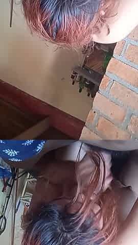 The Neighbor Takes Out His Cock to Give Him a Blowjob