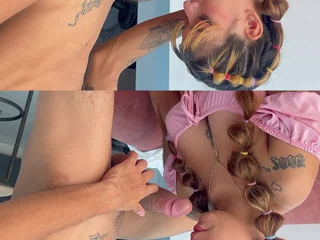My Little Stepsister Wants to Drink His Cum