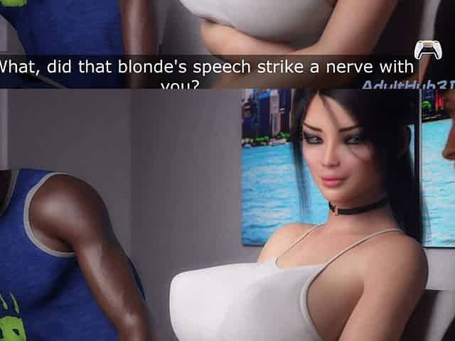 3D Asian Big Ass Babe Fucked by BBC and Studs Hard