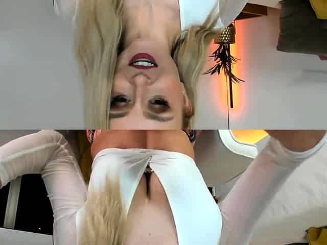 Hot Blonde Solo Toying