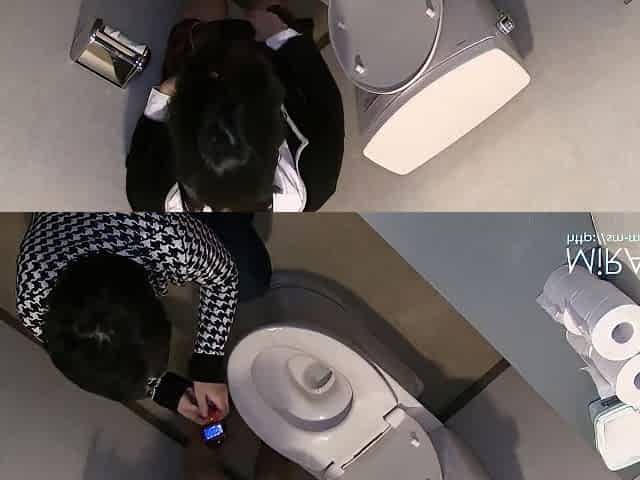 Japanese Teen 18+ Gets Freaky And Horny In The Public Restroom