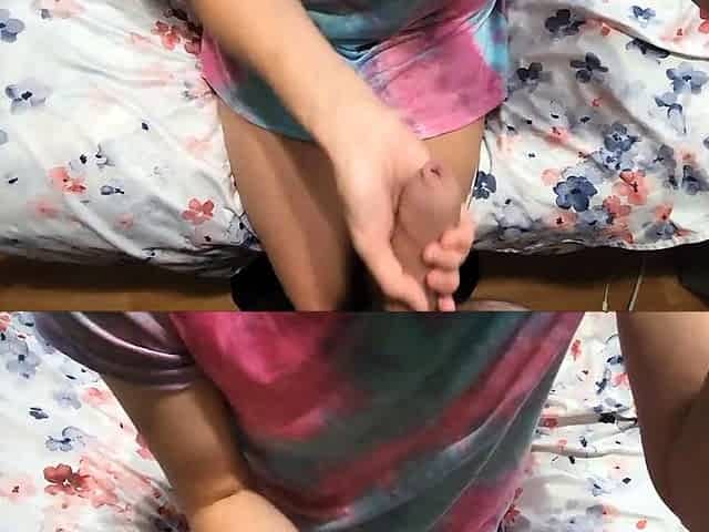 Shorts-Grabbing Leads to Intense Orgasmic Sex