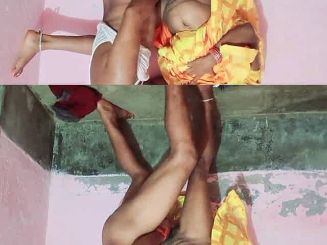 Desi Wife Hardsex with Her Boyfriend in Hotel in Yellow Saree