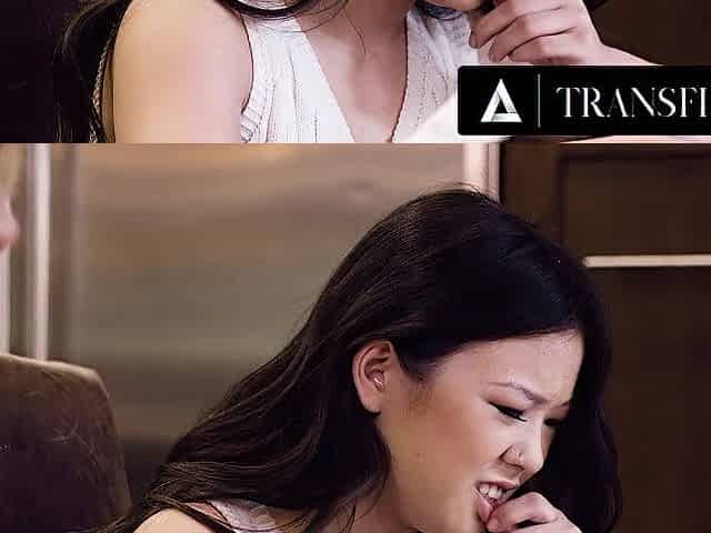 TRANSFIXED - Lustful Teacher Gracie Jane Awards Herself With Tiny Assistant Lulu Chu's Juicy Twat