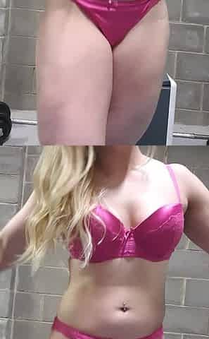 Sexy Striptease and Lingerie Workouts, Muscle Worship, Muscle Flexing, Measuring My Muscles