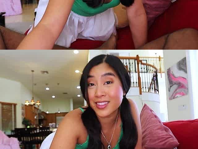 Asian College Girl Wants To Socialise - Teen Loves Black