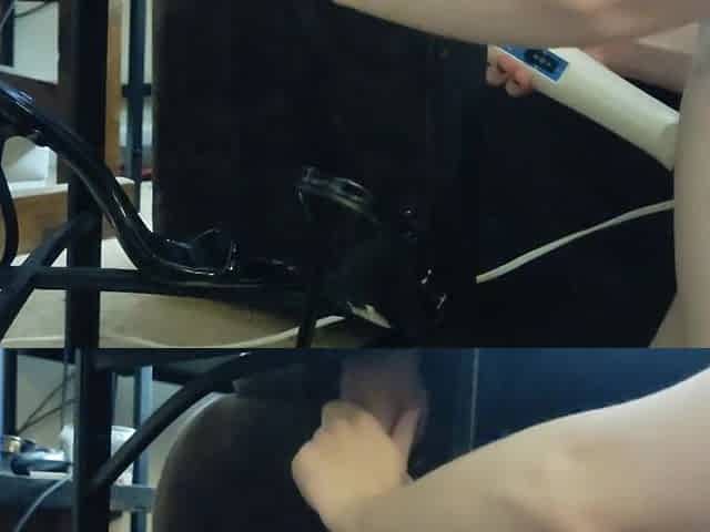Milking Table Ruined All Over Heels and Feet