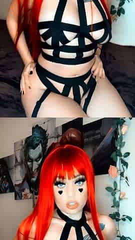 Great Big Boobs On Masturbating Redhead