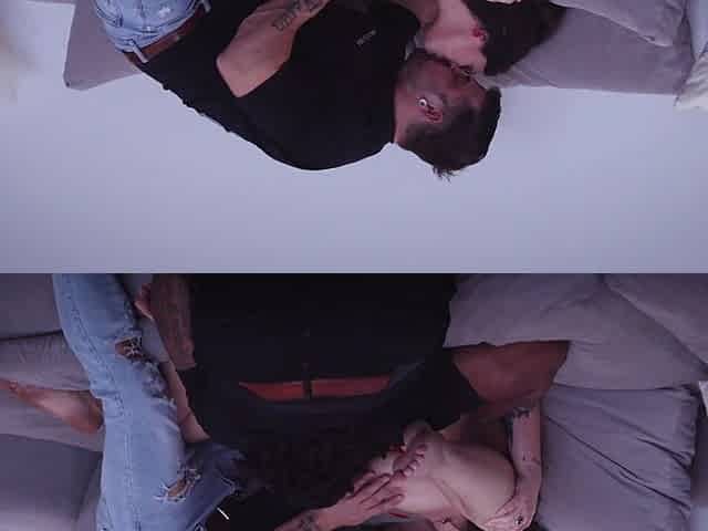 Gabby Stone - Gabbys First MMF - Threesome sex