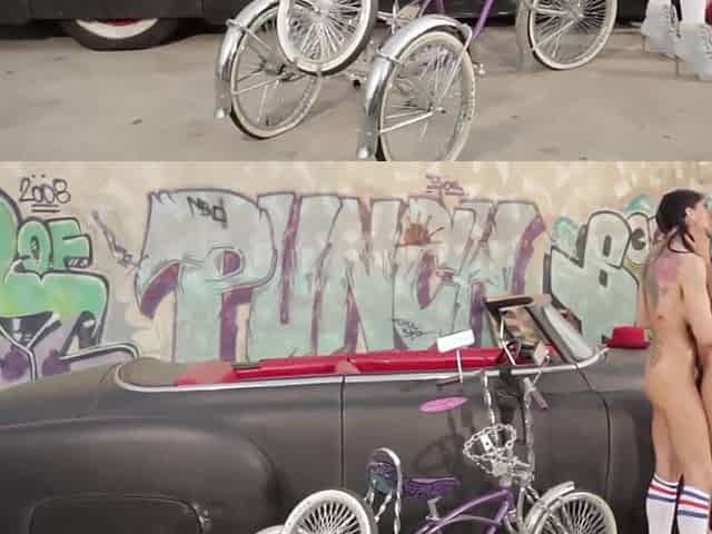Lez Latina Gangsters Spoiling Pussies Outdoor