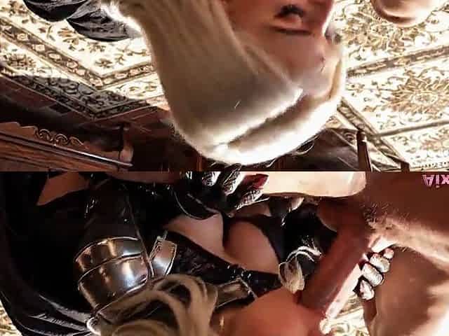Medieval Sex with a Sexy Golden-haired in a Castle, Filling Her with Cum (AI-Generated) AixXxShaD