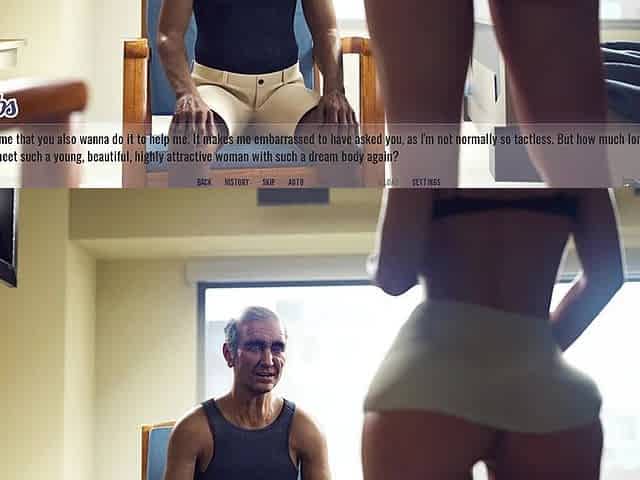 Awam 2 Sofia Real Fuck Edtion - Naughty Nurse Pt2 - Her Slutty Ways Milking 80yo Gibbs' Old Cock Dry