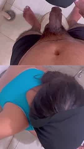 My Girlfriend Sucked My Dick in Toilet Room