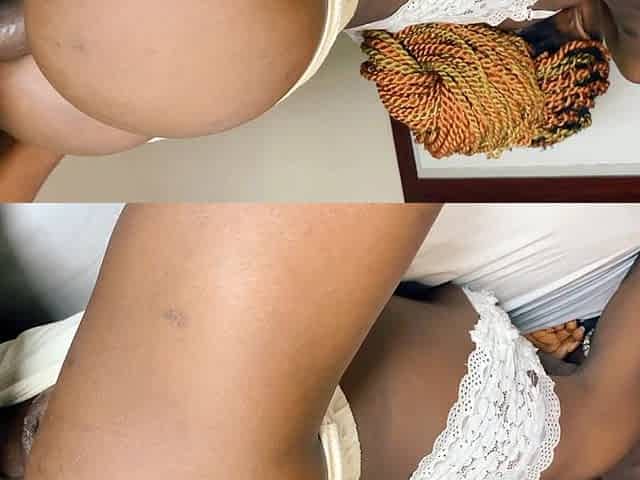 Petite Sexy Gold Gets Her Wet Juicy Squirting Pussy Drilled 3some by 3 African Big Long Cock