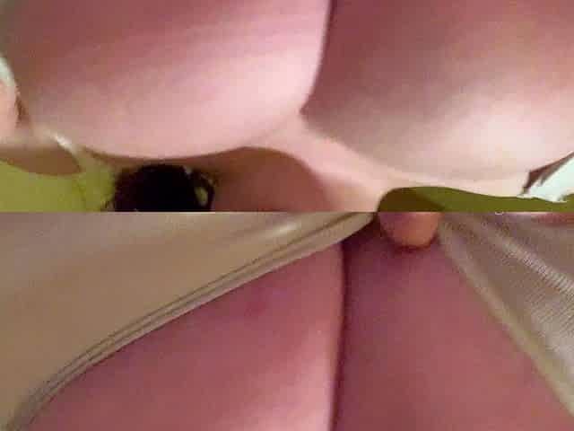 Hot amateur shakes her big boobs