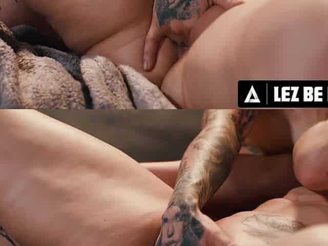 Hot naked lesbian bimbos unbelievable adult clip