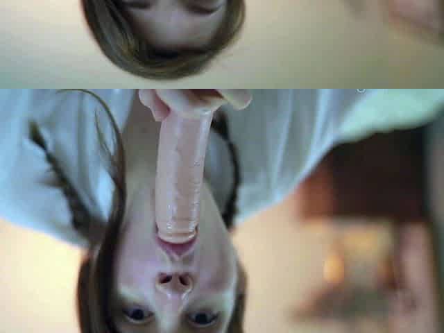 Awesome Amateur teen blonde toying pussy