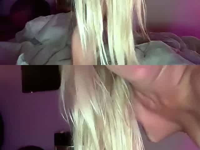 Pink pussy busty babe solo toy vibration during masturbation