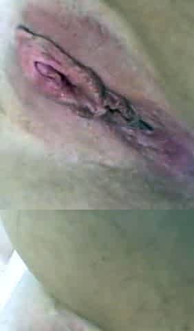 Close up cock jerking solo