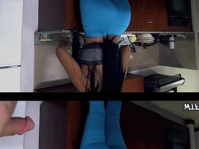 Huge ass and tits on this maid