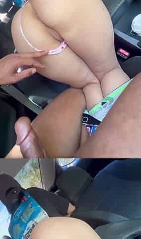 Most excellent ally craves to smoke bang on the car