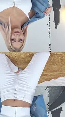 German Scout - Blonde Girl Cayla Lyons with Perfect Round Ass and Tits at Casting Fuck