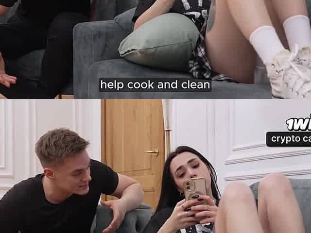 Severe Humiliation. I Urinated Bf off Hard and This chab Screwed Me on the Floor. 4k Hd...