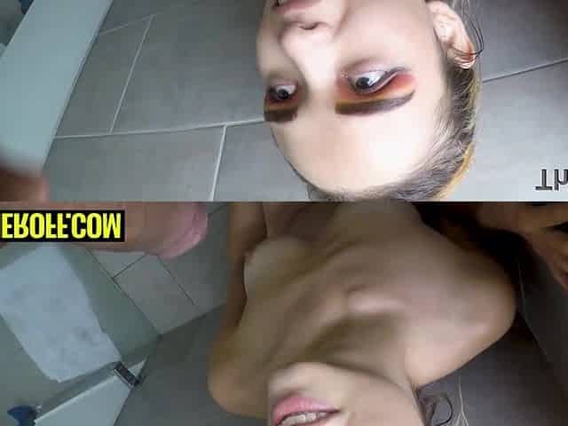 Small 18yo Colombian Gal Overspread In Hawt Urinate POV After Unfathomable Throating Huge Rod