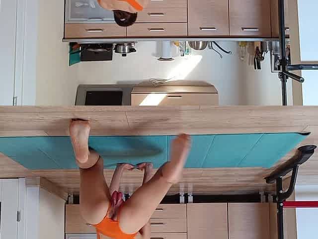 Before Sports, the Athlete Pumped up a Big Juicy Pussy