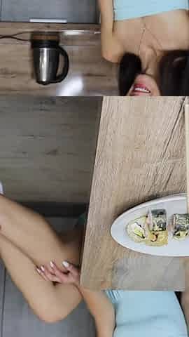 I Invited My Classmate to Visit. Cum in Pussy