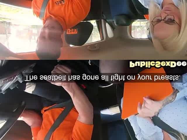 Blonde Student 18+ Cockriding Her Insturctor