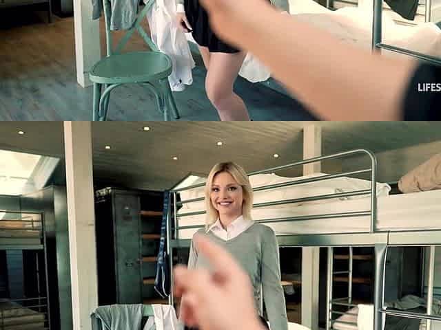 Blonde Buttfuck Pov video