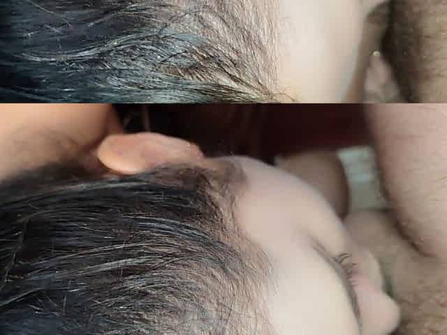 Blowjob and Hairy Pussy Fucking