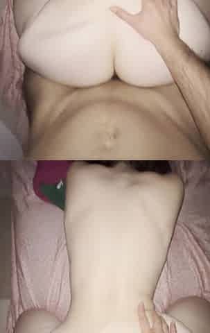 Screwing Fit Booty Latin chick on Her Period - Doggy style