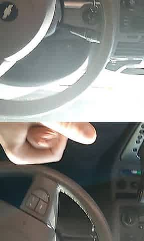 Risky Spunk flow In Public Parking Lot