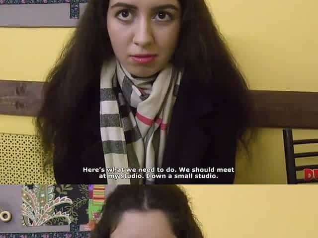 Fragile Belle Into Quick Sex With So-called Agent