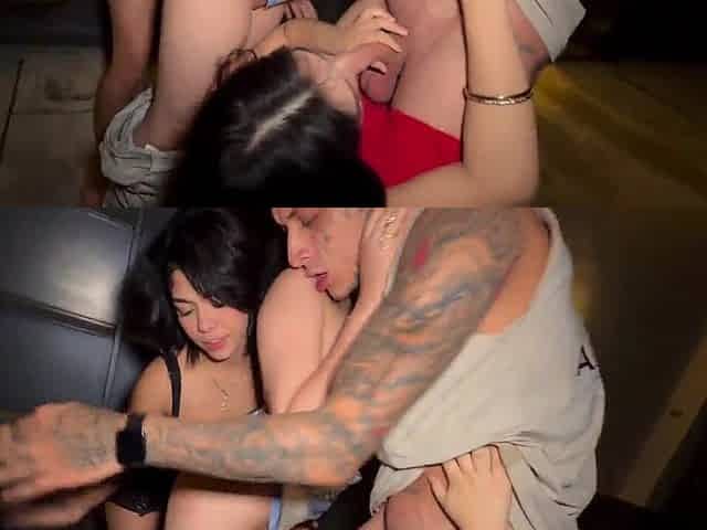 Latino Threesome Screws a Married Taxi Driver After His Ride!