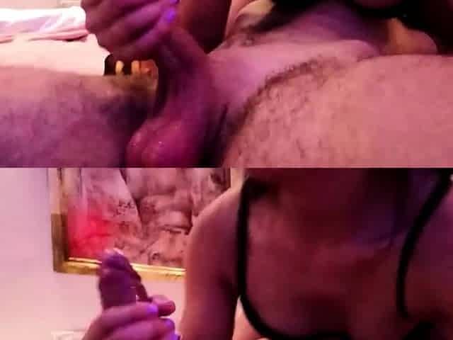 Hot Latina Babe Sucks Big Cock