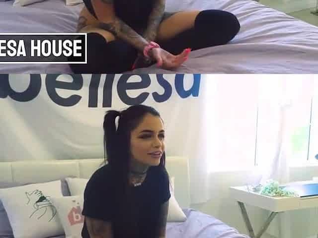 Tempting And Scissoring Xxx With Nikki Leigh, Leigh Raven And Nikki Hearts