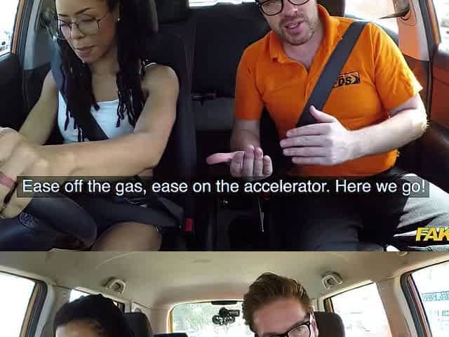 World Famous Pornstar Kira Noir Creampied After A British Driving Lesson