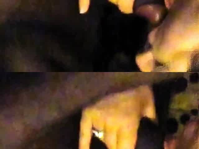 Mature Amateur's Interracial Blowjob