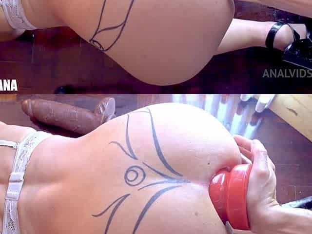 Increasing My Anal Space With Big Stuff