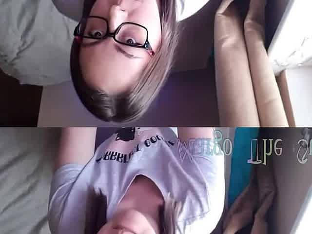 Kinky Talk Stepsister Asks To Cum For Her