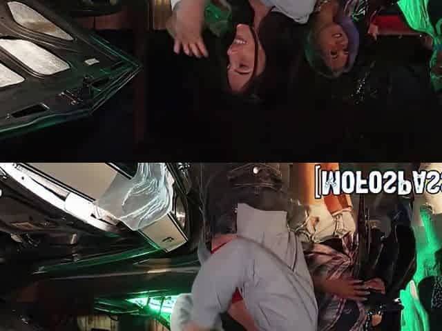 Theodora Day - Luring Stud In The Car For An Intense Cock Ride