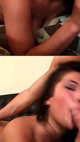 Hot Asian College Babe Gets Fucked Hard Until Cum in Mouth