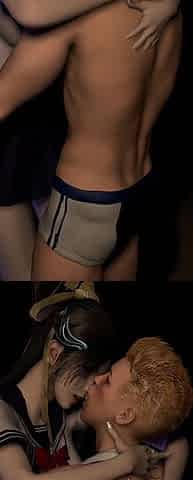 3D Cute Stripper Teasing the Young Big Dick to Fuck Her Pussy