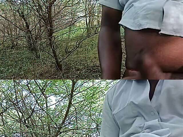Indian young boy hand job from outside
