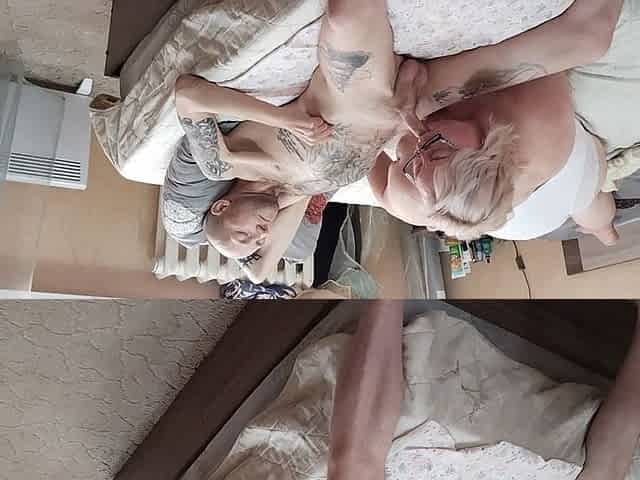 I Fuck My Stepmom in Her Mouth and Cum Deep Down Her Throat