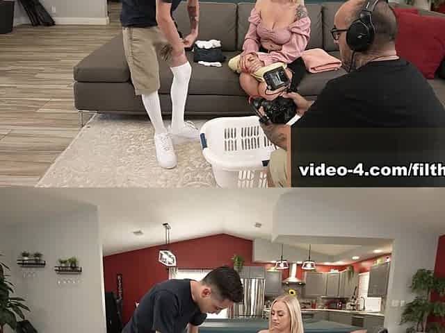 BTS - Hot Step-Mom Blows My Socks Off My Feet, Scene #02